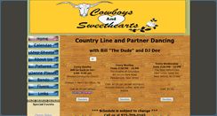 Desktop Screenshot of cowboysandsweethearts.com